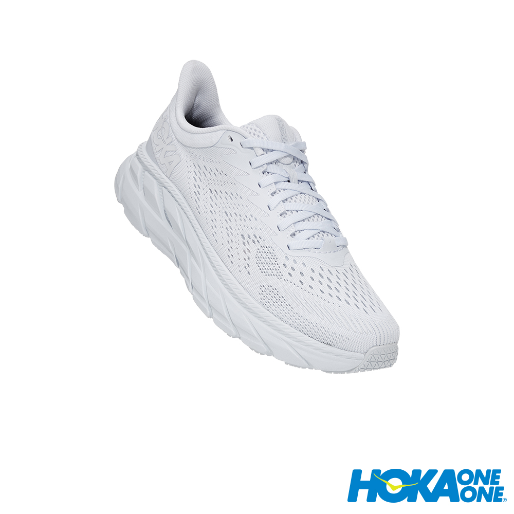 Hoka One One Clifton 7路跑鞋白女 馬拉松世界