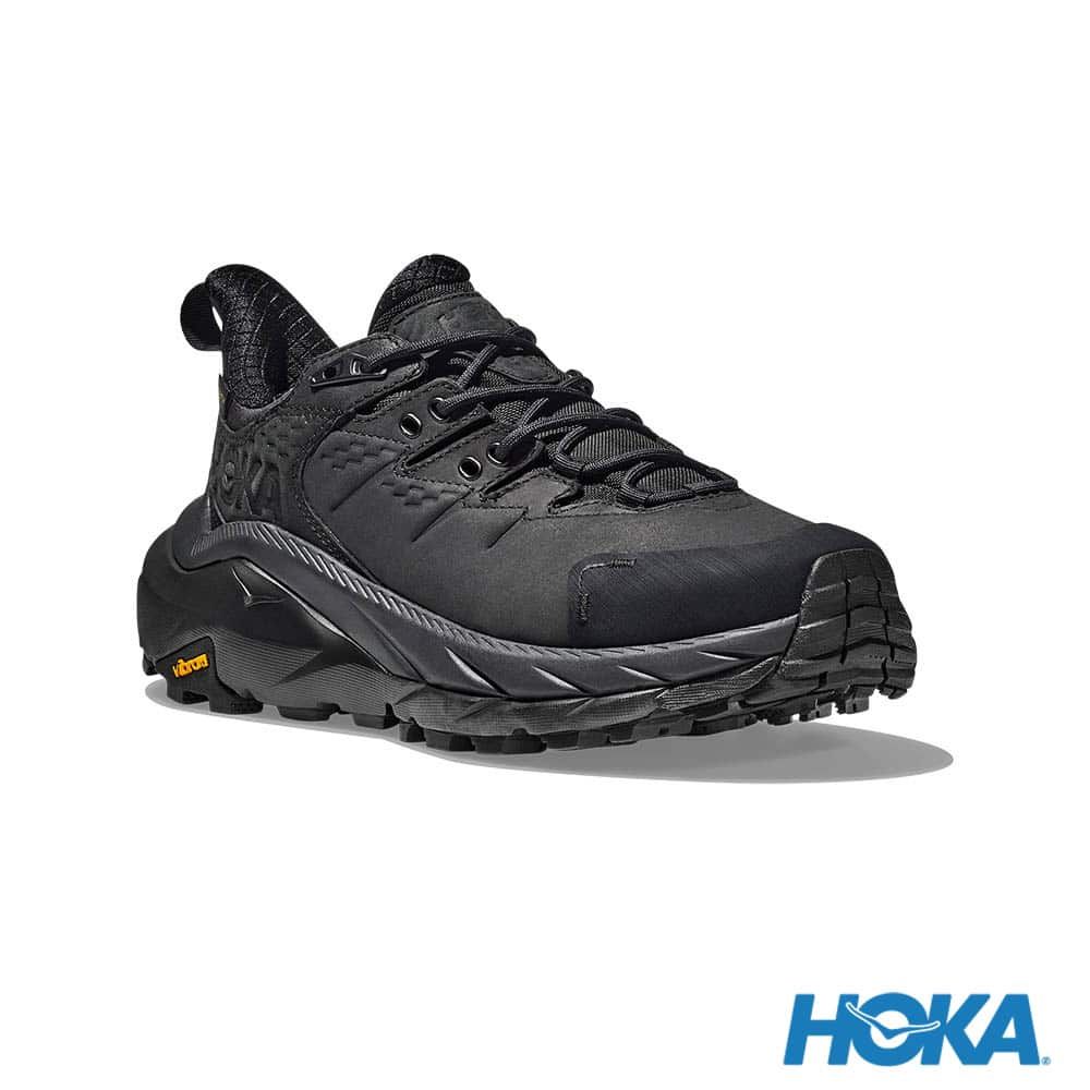 HOKA ONE ONE Kaha 2 Low GTX 黑女- 馬拉松世界