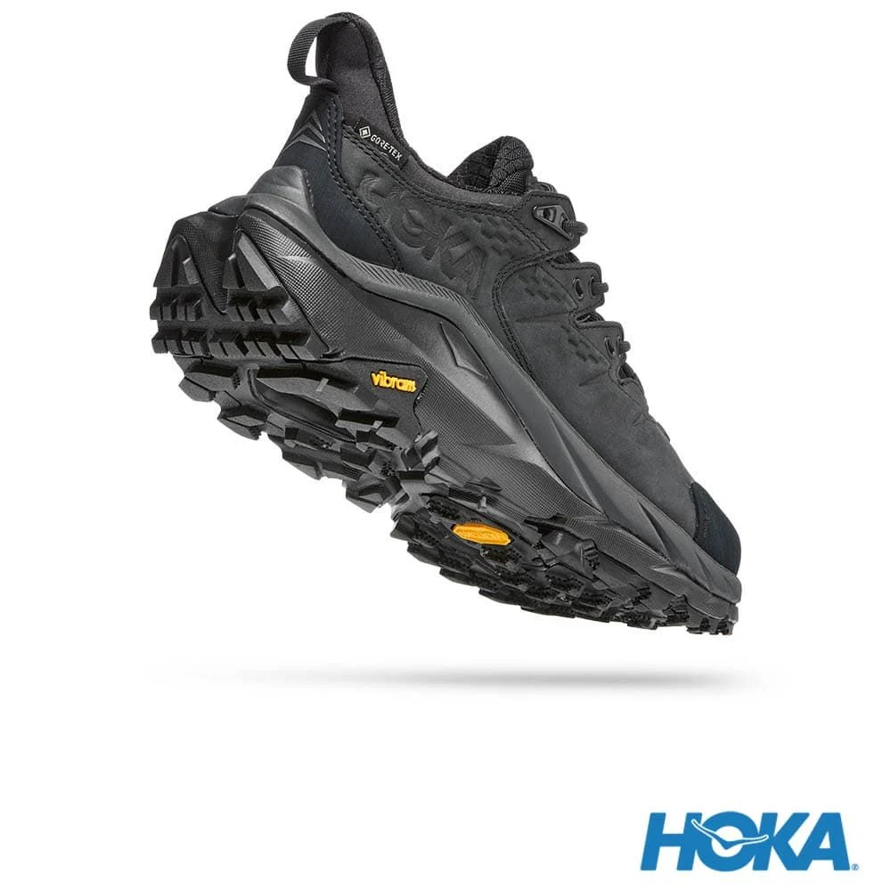 HOKA ONE ONE Kaha 2 Low GTX 黑女- 馬拉松世界