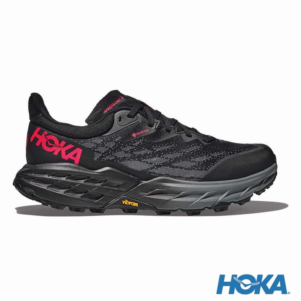 HOKA ONE ONE Speedgoat 5 GTX 黑女- 馬拉松世界