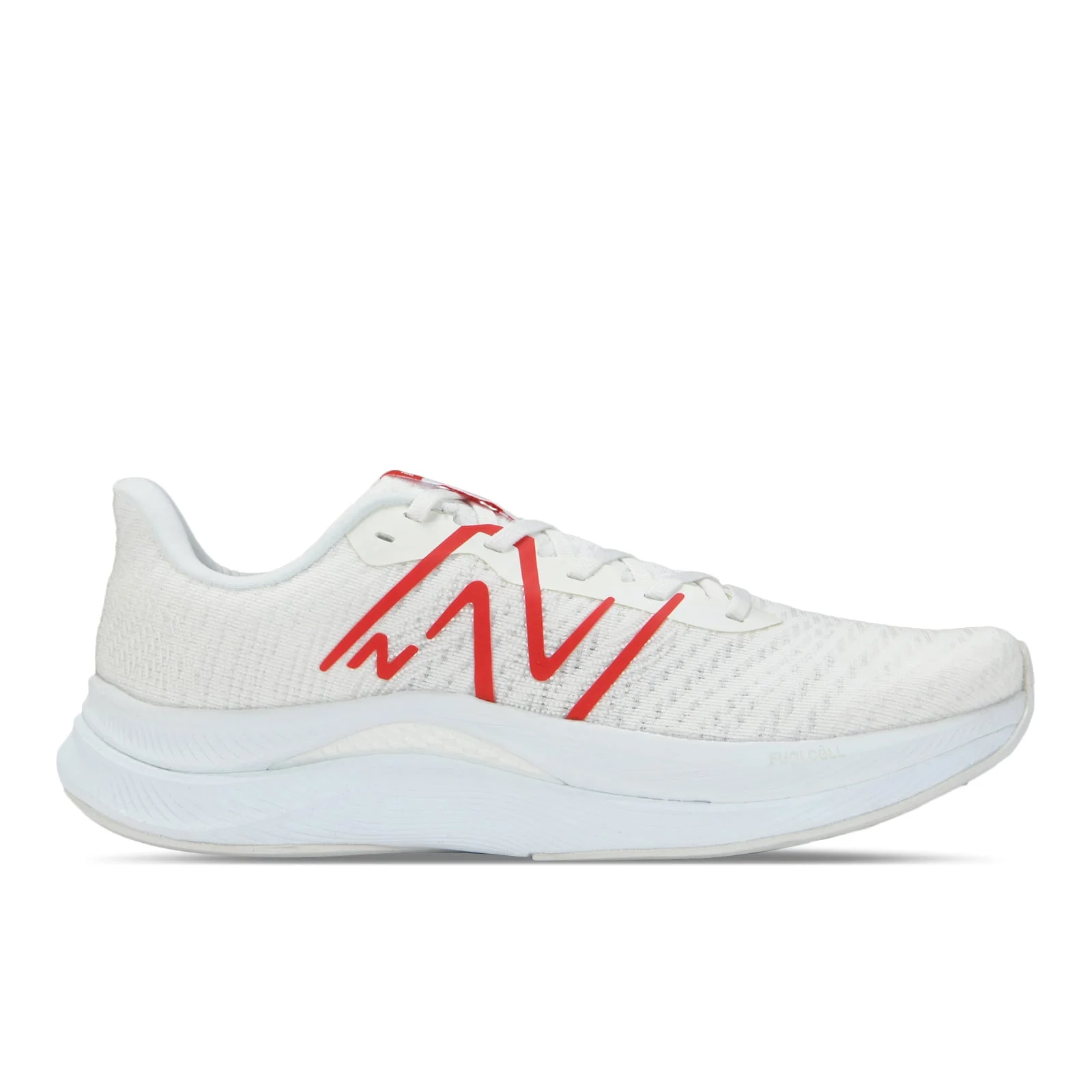 New Balance FuelCell PROPEL V4(2E寬楦) 灰白男- 馬拉松世界