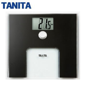 TANITA大視窗超薄電子體重計 HD-381【黑色】