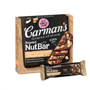 黑可可夏威夷豆堅果棒